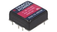 Przetwornica Dc/Dc, 15W, Uwej: 36...75VDC, Uwyj: 15VDC, Uwyj2: -15VDC THN 15-482