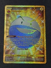 POKEMON ELECTRODE CHILLING REIGN GOLDEN SHINNY SECRET RARE 222/198 on eBay