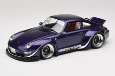GT562 Porsche 911 993 RWB Army Girl Purple GT Spirit 1/18