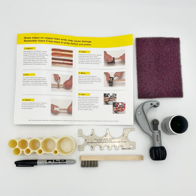 RAPID LOCKING SYSTEM 399040102 Fitting Prep Kit Tubing Cutter Deburring Tool