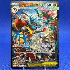 MEGA LUCARIO EX 179/132 Mega Evolution Special Illustration Rare Pokemon Holo NM on eBay