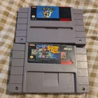Nintendo Super Mario World Super Nintendo SNES Game Cartridge + scooby doo