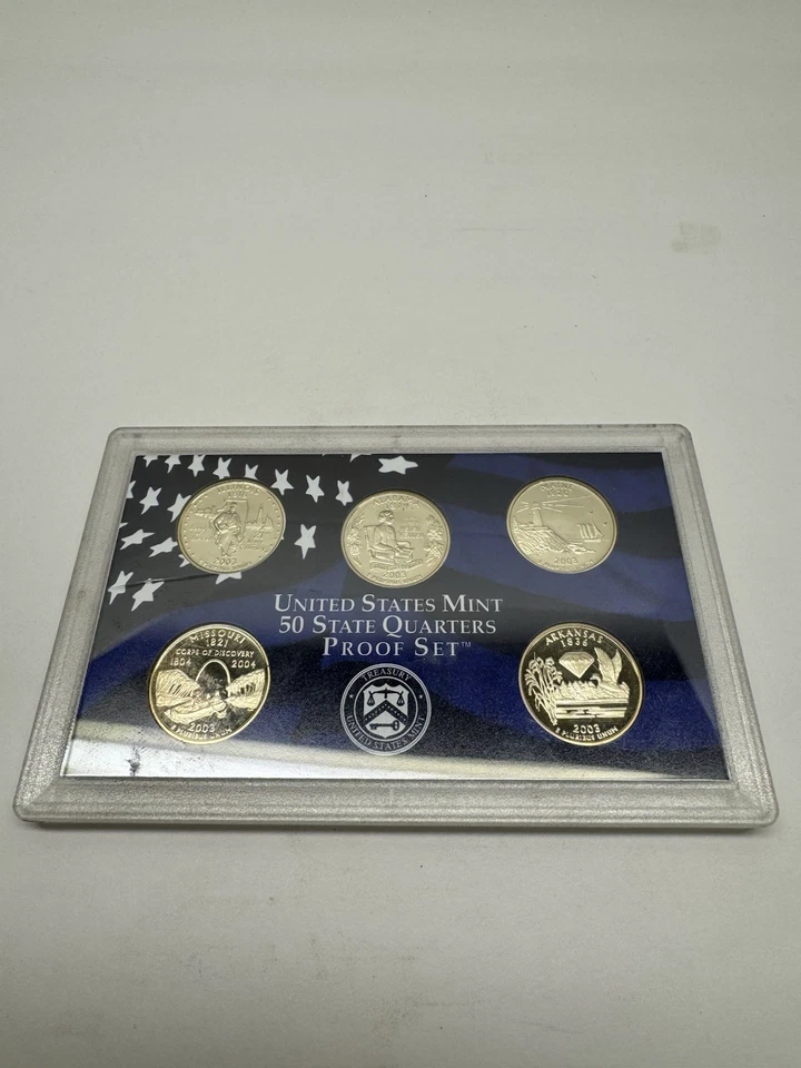 2003 United States Mint 50 State Quarters Proof Set - Image 2 of 2
