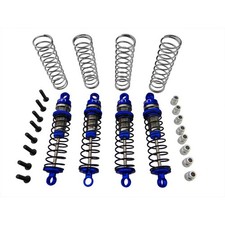 Hot Racing LTN56DP06 Threaded Aluminum Shocks Blue for Latrax Rally Teton