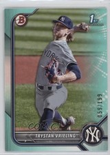 2022 Bowman Draft Aqua 59/199 Trystan Vrieling #BD-43 0y9m