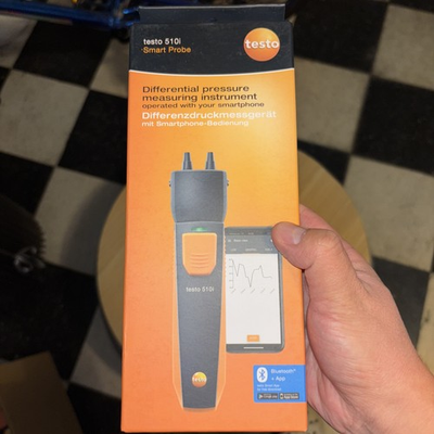 #ad #ad Testo 0560 1510 510I Differential Pressure Manometer Smart and Wireless Probe $152.00