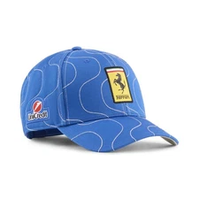PUMA Scuderia Ferrari F1 - Monza GP 2025 Special Edition Hat - Blue - One Size 