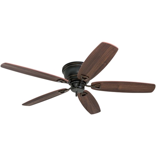 Glen Alden 52 inch Classic Flush Mount Indoor Ceiling Fan with No Light Pull Cha