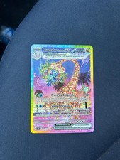 Exeggutor di Alola ex 242/191 Full Art Olografico ITA scintille folgoranti 