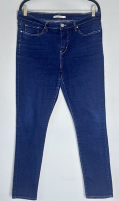 Levi s 311 Shaping Skinny Jeans W32 L32 Damen Dunkelblau Denim