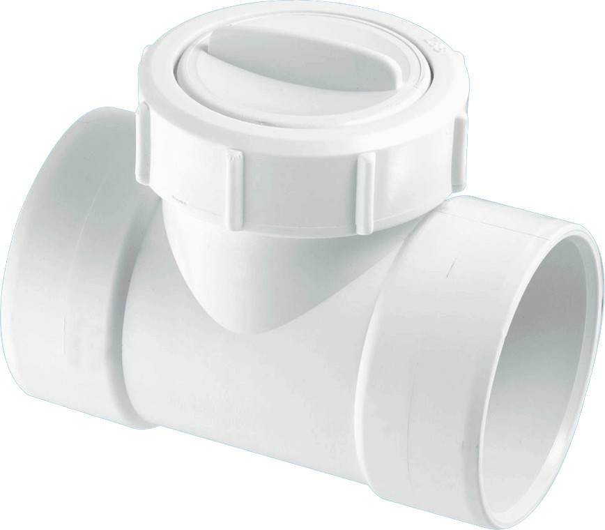McAlpine Z28M-NRVS Solvent Weld In-Line Non-Return Durable Valve, White