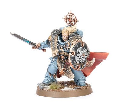Warhammer 40k Space Wolves Wolfsgarde-Held / Wolf Guard Battle Leader
