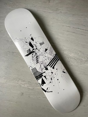 Ayume Lifeforms Skateboard Skism graphic deck ca. 2006 - RARE