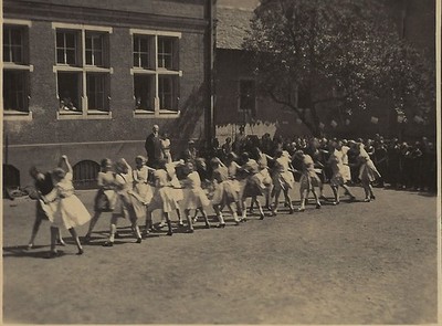 Vintage Photograph of Dancing Students!
