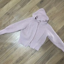 Knit Zip-Up Sweater Used 5 Times