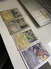 Dragonite Holo Rare, Rayquaza Ex, Feraligatr & Giratina LvX Rare Pokémon Cards