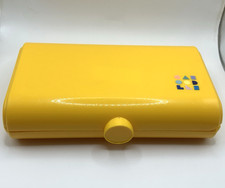 Caboodles Take It Touch-Up Tote Yellow Makeup Organizer Retro Style 2019 Mini