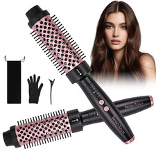 Thermal Brush 1.5" Curling Brush, 30S Fast Heated round Brushes, Blowout Long La