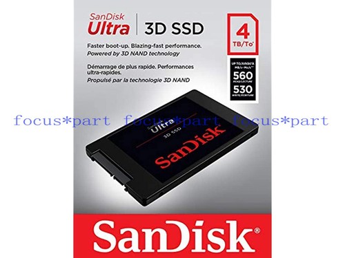 SanDisk Ultra 3D 2,5 pouces SSD 250 Go SATA III 3D NAND disque SSD interne - Photo 7/8