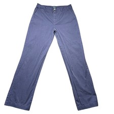 Polo Ralph Lauren Pants Boys 20 Blue Chino Straight Leg Cotton Twill 30 Waist