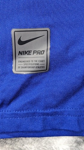 Nike Pro Fitted Kansas City Royals Warmup Shirt MLB Baseball Performance Mens XL - Picture 7 of 10