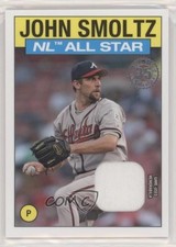 2021 Topps 1986 Topps All-Star Baseball Relics John Smoltz #86ASRJSM HOF q2x