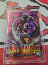 2021 Panini Spectra High Voltage Materials Neon Pink #17 Ronald Jones /15 Patch