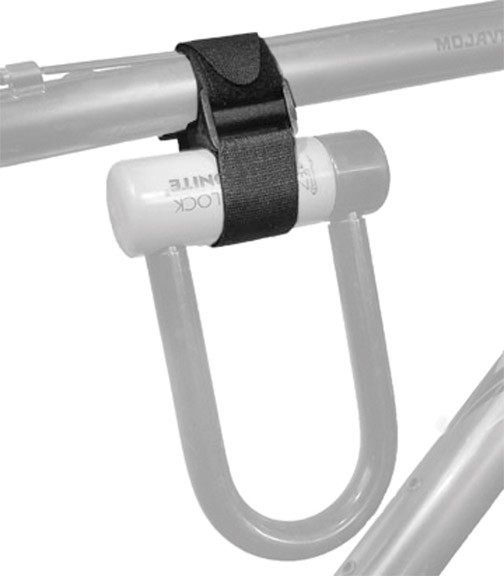 Сверхпрочное U-образное крепление Twofish Megablock XL для больших дужечных замков, изготовленное в