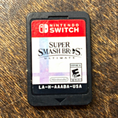 Nintendo Super Smash Bros. Ultimate Switch Cartridge Only Fighting E10+ NTSC-U/C