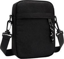 Small Crossbody Bag for Men, Mini Messenger Bag Side Shoulder Bag for Phone Pass
