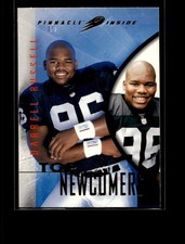 Darrell Russell 1997 Pinnacle Inside Rookie Card #135 Oakland Raiders FOOTBALL. rookie card picture