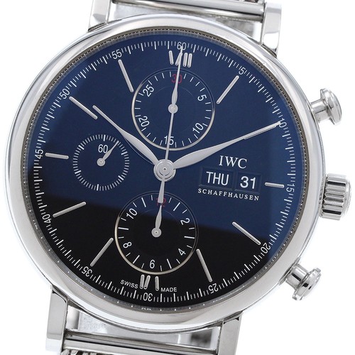 IWC Portofino IW391030 42 mm Black Dial