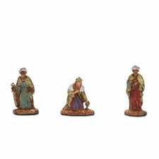 Pastori Statuine Re Magi 3,5 cm per presepe Landi Moranduzzo