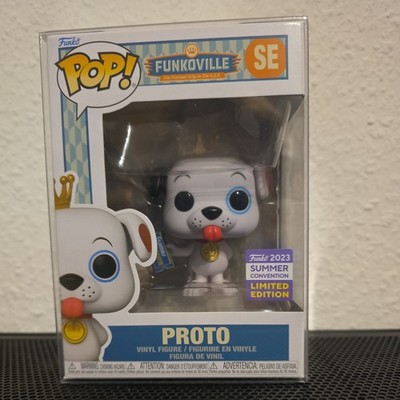 Funko Pop! Proto SE with Blockbuster Card SDCC 2023 Limited Edition NEU + Case