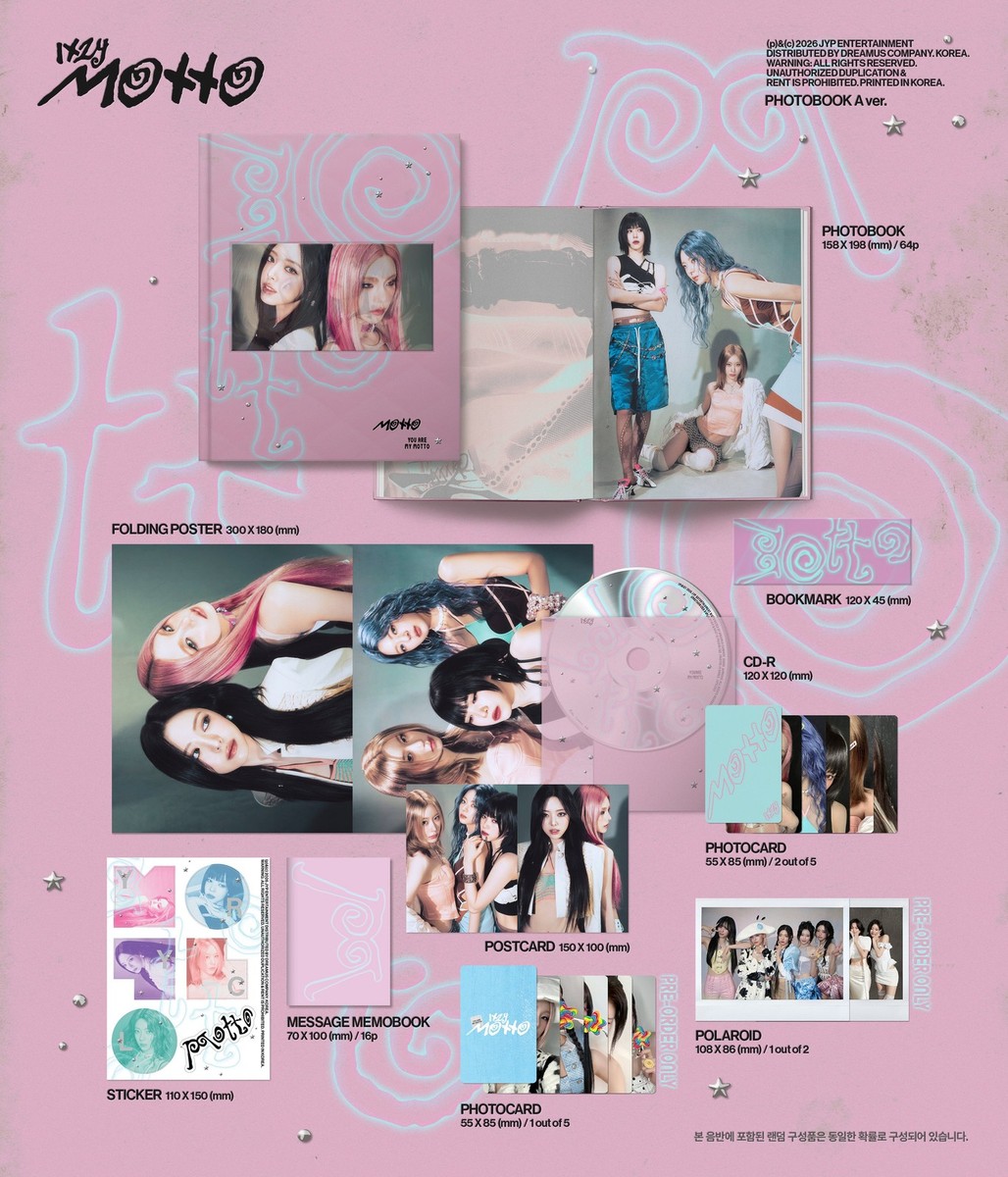 ITZY 50K WON POP-UP STORE OFFICIAL MAKESTAR LUCKY DRAW MOTTO