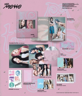 ITZY OFFICIAL MOTTO PHOTOCARD CAKE CLICKER KEYRING PHOTOBOOK