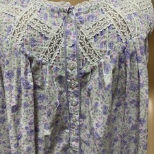 Eileen west nightgown Large 100 Cotton lawn Gorgeous.
