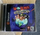 Worms World Party Sega Dreamcast CIB Complete Disc Case Manual Tested Works
