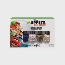 Opi nail lacquer mini Disney Muppets Most Wanted 4 bottles DCM16