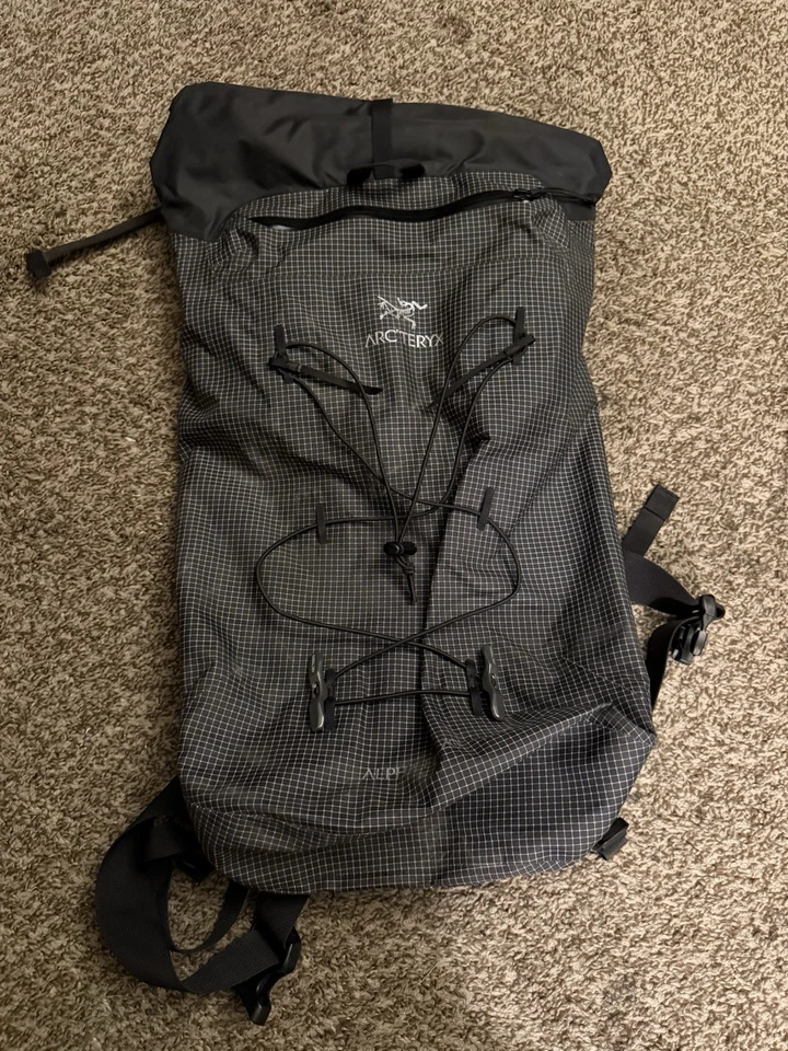 Arc'teryx Alpha FL 20 Backpack Black - Image 3 of 4