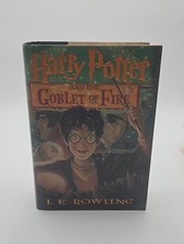 Harry Potter and the Goblet of Fire by J. K. Rowling Hardcover 2000 Like New