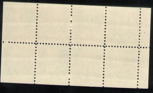 US. 1393. 6c. Eisenhower, 1393a. Booklet Pane of 8. Shiny Gum. MNH. 1970 - Picture 2 of 2