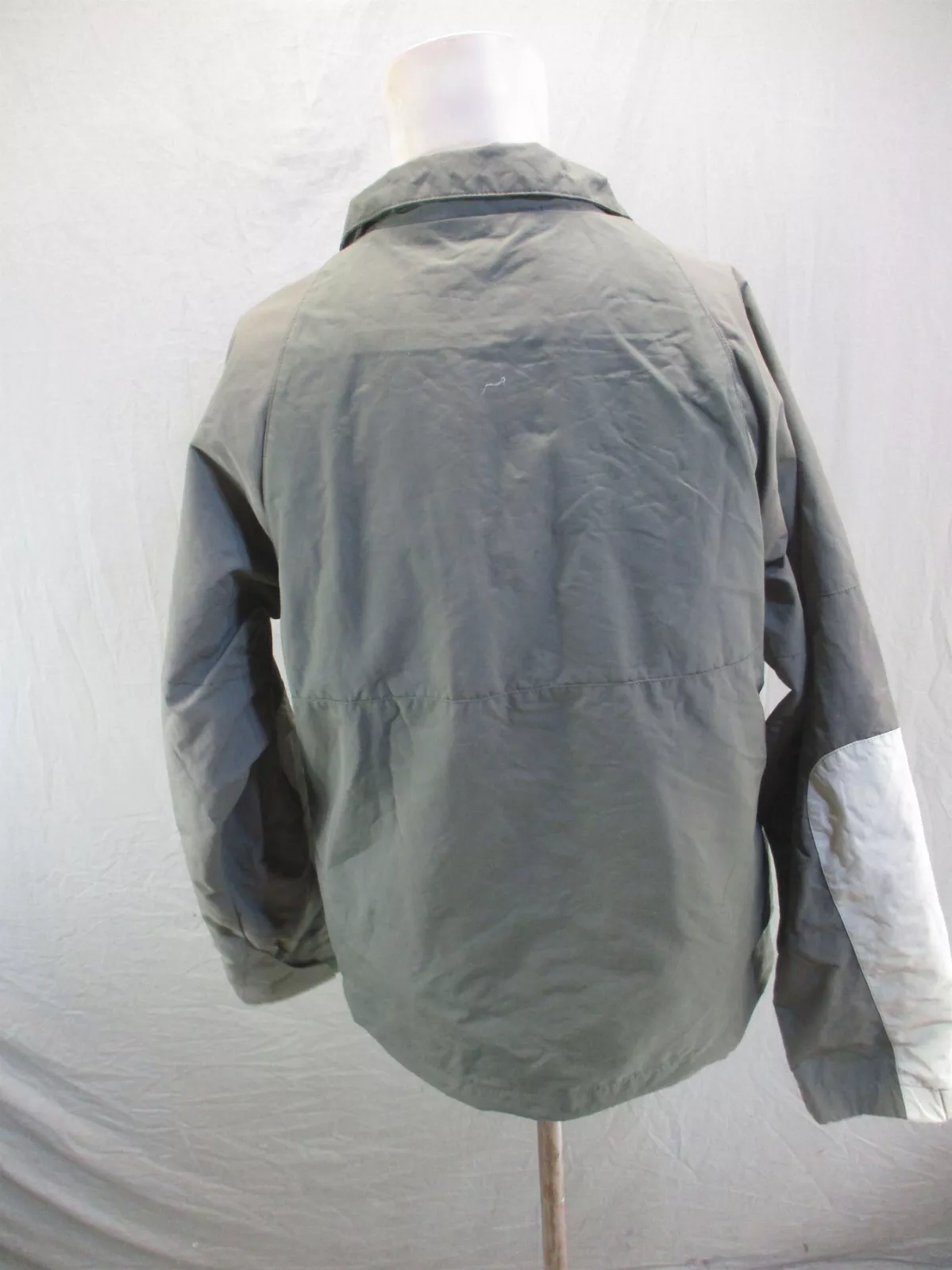 burton full zip stand collar powder skirt snowboard jacket