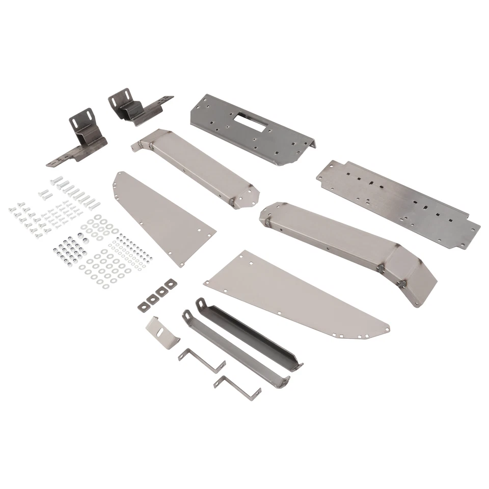 Raw Anti-Rust Oil Front Bumper Winch For Ford Bronco/F250/F350/Hi-boy 1967-1979 Foto 3 de 4