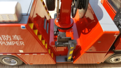 1/43 Scale JIEDA fIRE FOR Isuzu Fully Automatic Boost Fire Pumper