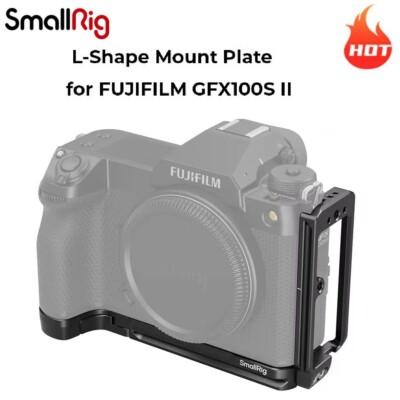 SmallRig GFX100S II L-Shape Bracket Quick Release Plate for