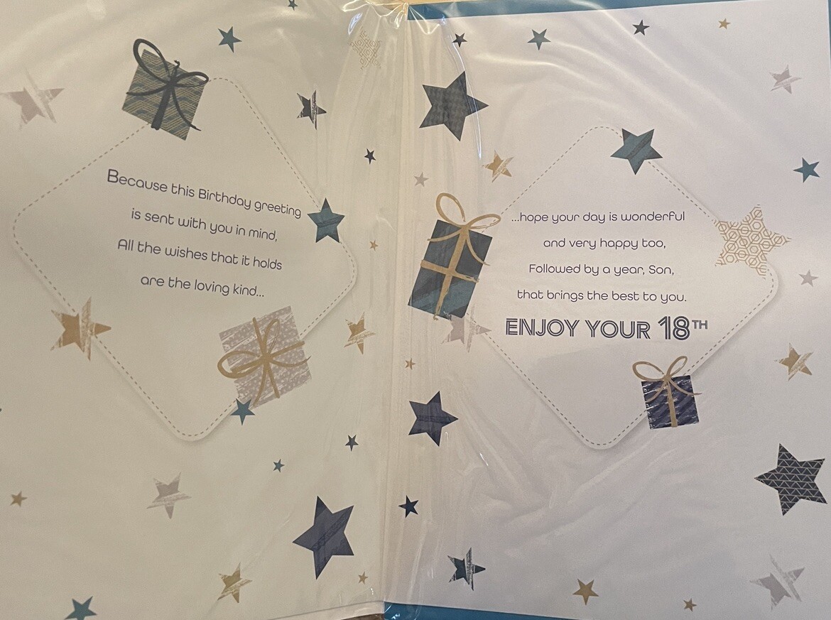 Extra Large 65th Birthday Card For Men - XL Big Thick A4 Size - Special - View #3