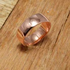 Pure Copper Band, Solid Copper Ring, Handmade Ring, Copper Band, Statement Ring,