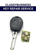 Skoda Fabia Octavia Superb Felicia 2 button key fob repair battery replacement