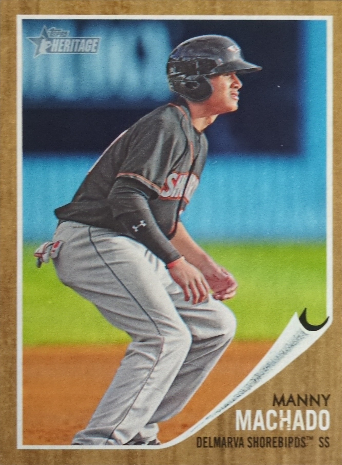 2011 Topps Heritage Minor League #161 Manny Machado